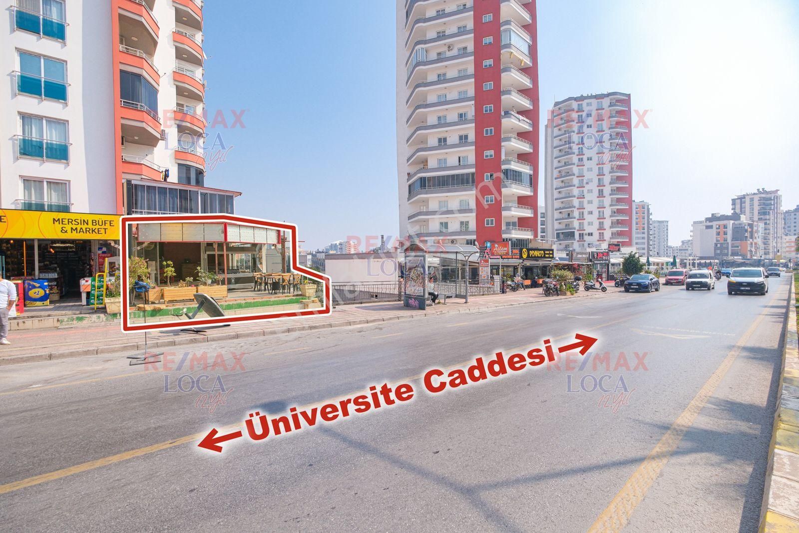 Yenişehir Çiftlikköy Devren Dükkan & Mağaza Remax Loca'dan Üniversite Caddesinde Devren Kiralık İşyeri