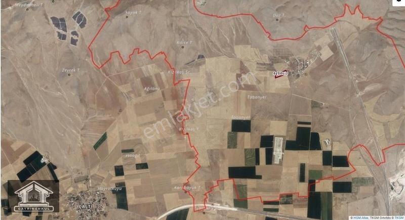 Selçuklu Çandır Satılık Tarla Talha Tozduman'dan Çandır'da Yatırımlık/müstakil 19.834 M2 Tarla