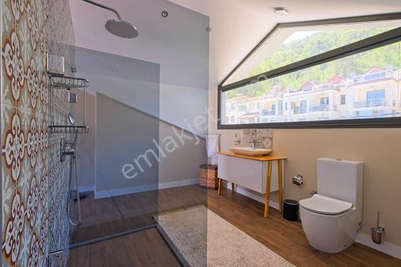 Fethiye Karagözler'de Deniz Manzaralı Satılık 5+2 Lüks Villa - Görsel 32