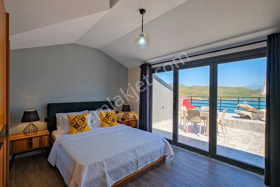 Fethiye Karagözler'de Deniz Manzaralı Satılık 5+2 Lüks Villa - Görsel 31