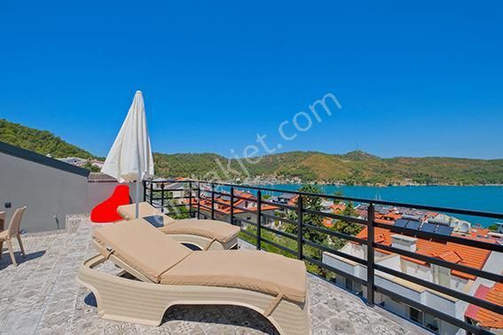 Fethiye Karagözler'de Deniz Manzaralı Satılık 5+2 Lüks Villa - Görsel 34