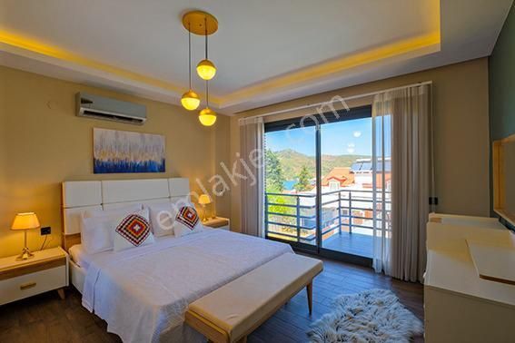 Fethiye Karagözler'de Deniz Manzaralı Satılık 5+2 Lüks Villa - Görsel 30