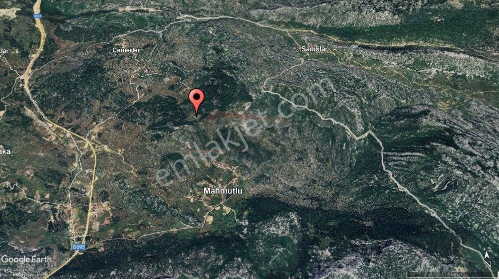 Antalya Akseki Cemerler 4,827 M² Yatırımlık Tarla - Görsel 11