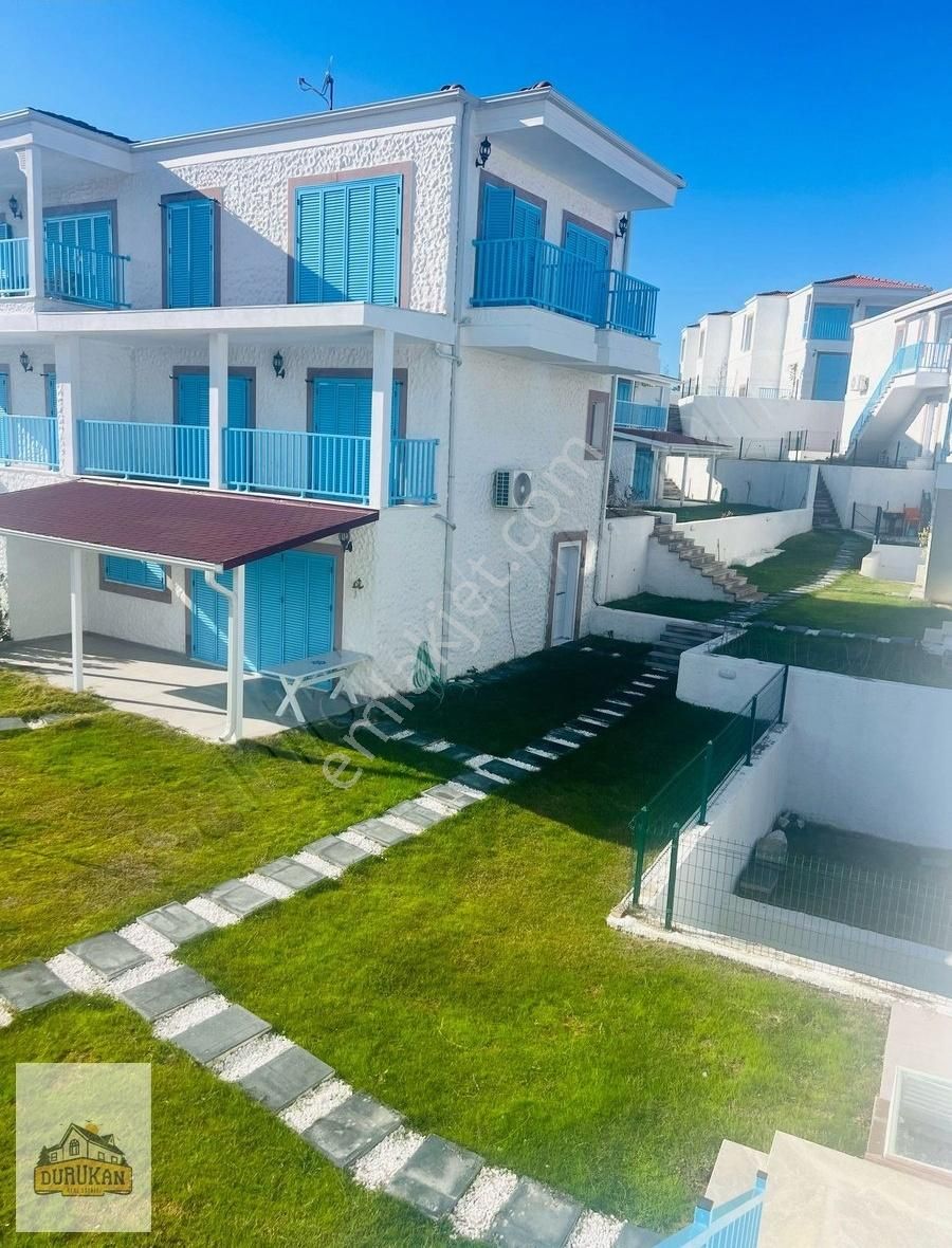 Ayvalık Sahil Kent Satılık Villa Balıkesir Ayvalık İlios Evleri 2+1 Kelepir Fiyat Satılık Villa