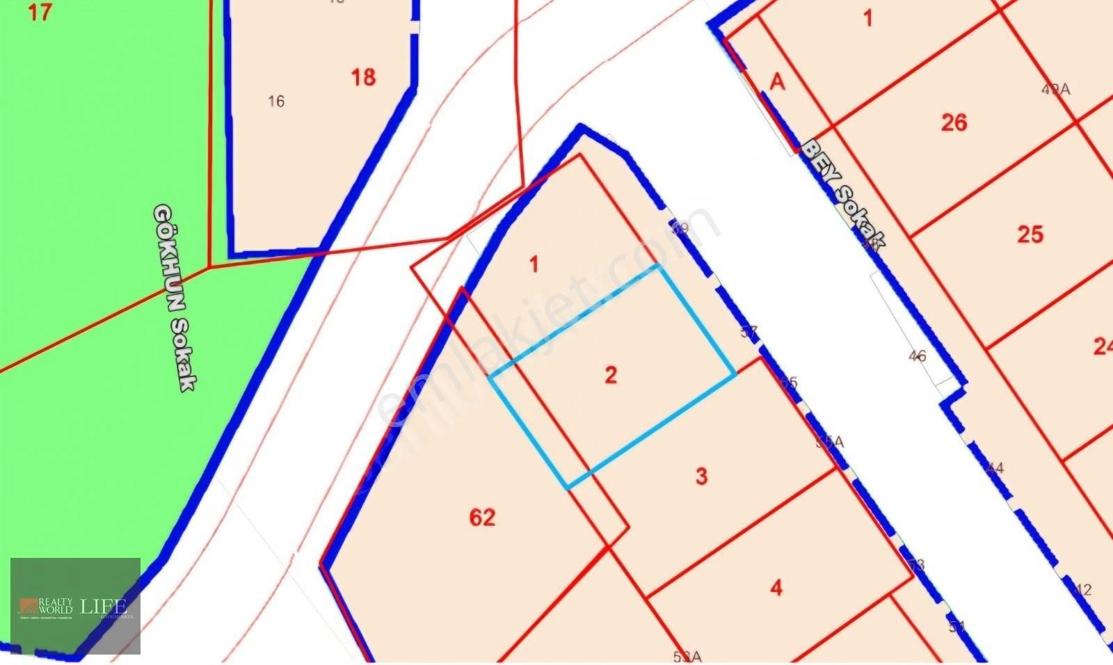 Odunpazarı Orhangazi Satılık Konut İmarlı Rw Lıfe// Orhangazi Mah. Ömür Mevki B-3 Kata İmarlı 149m2 Arsa