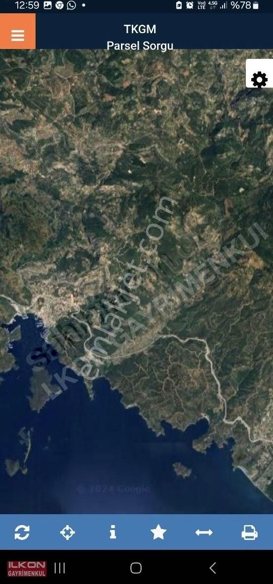 Fethiye Karacaören Mah.ilkon'dan Satılık Tarla - Görsel 2