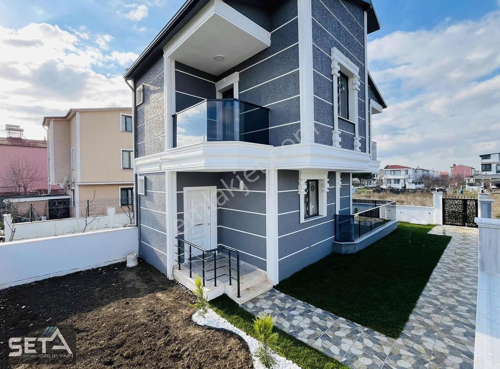 ꧁▇seta Grup▇꧂ Özenle Yapılmış Geniş Bahçeli Şık Villa - Görsel 7