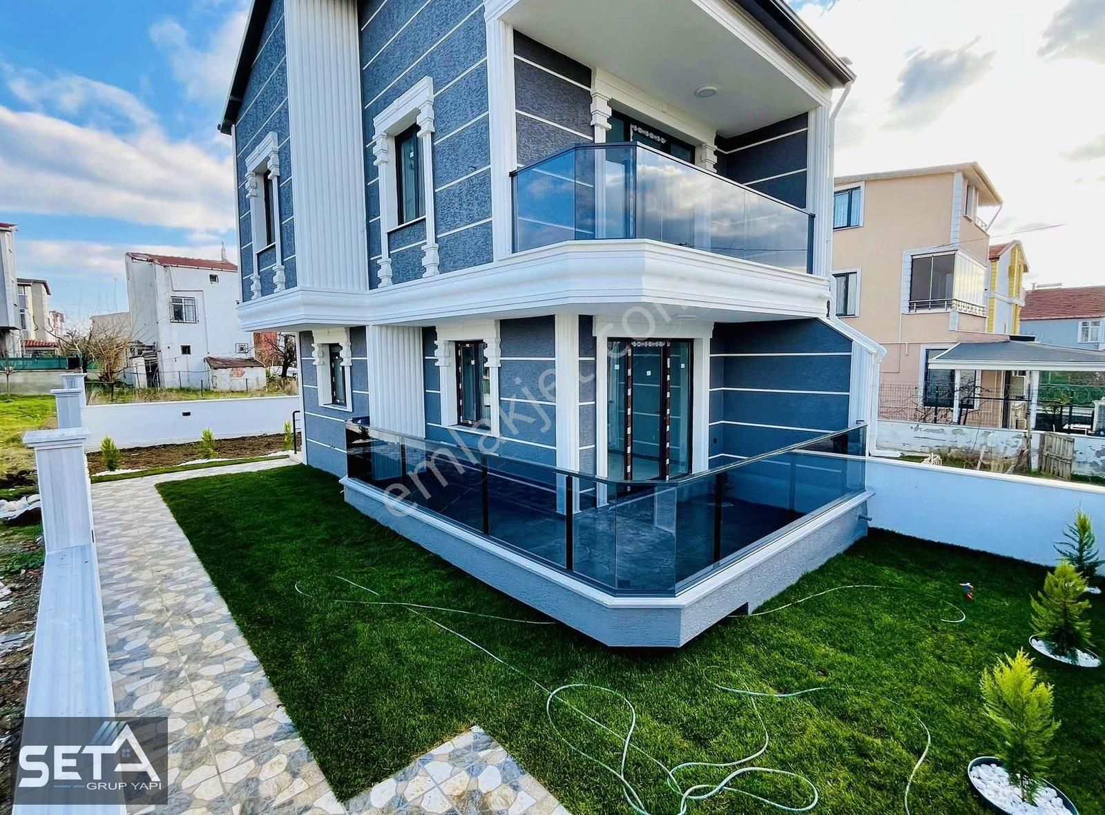 ꧁▇seta Grup▇꧂ Özenle Yapılmış Geniş Bahçeli Şık Villa - Görsel 23