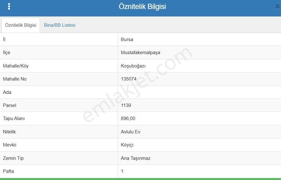 Mustafakemalpaşa Koşuboğazı Satılık Arazi Kosubogazı Satılık Köyiçi 170m² Arsa