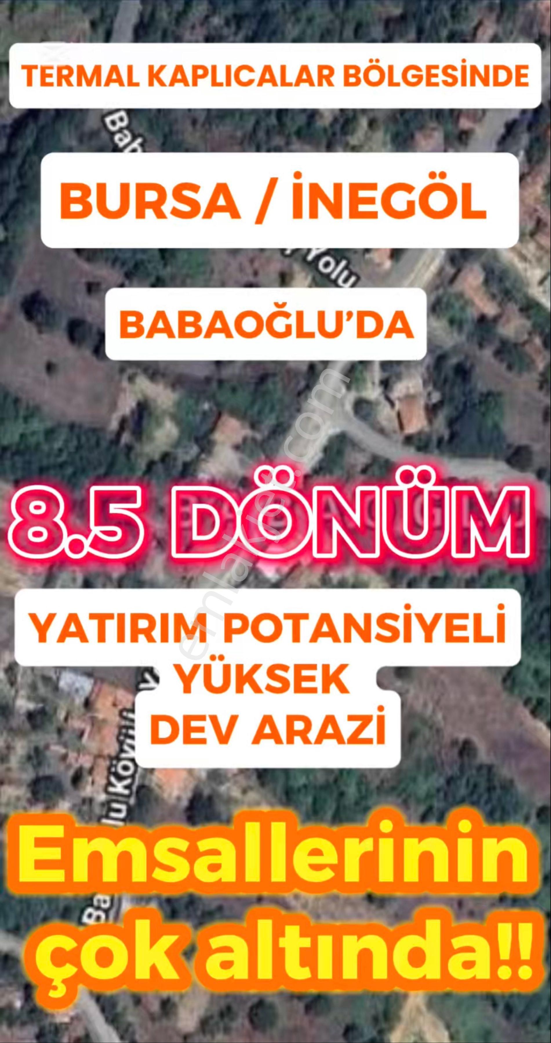 🏡 Bursa İnegöl’de Köye Yakın, Doğa Manzaralı Etrafı Meyve Bahçeleri Olan Fırsat Tarla🌿