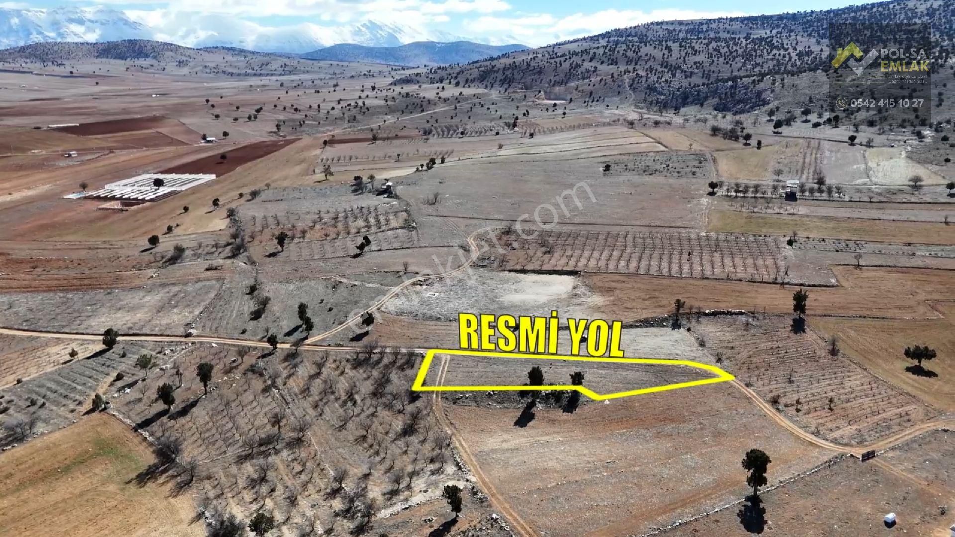 Korkuteli✅sımandır Da✅satılık 1.356m2 Tarla✅resmi Yolu Var - Görsel 7