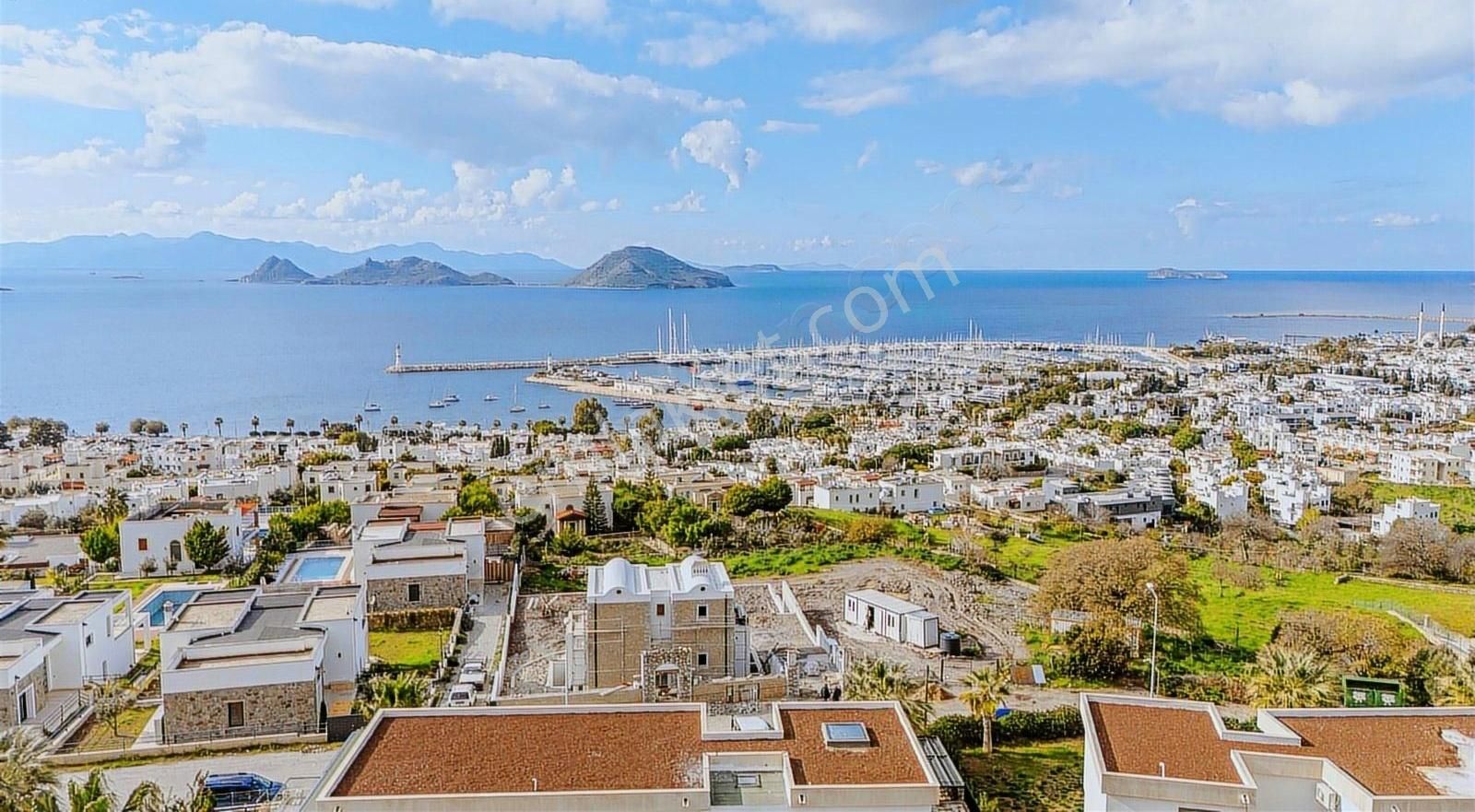 Bodrum Turgutreis Satılık Villa Turgutreis Yalı Mevki Full Manzaralı Site İçi Ultra Lüks Villa