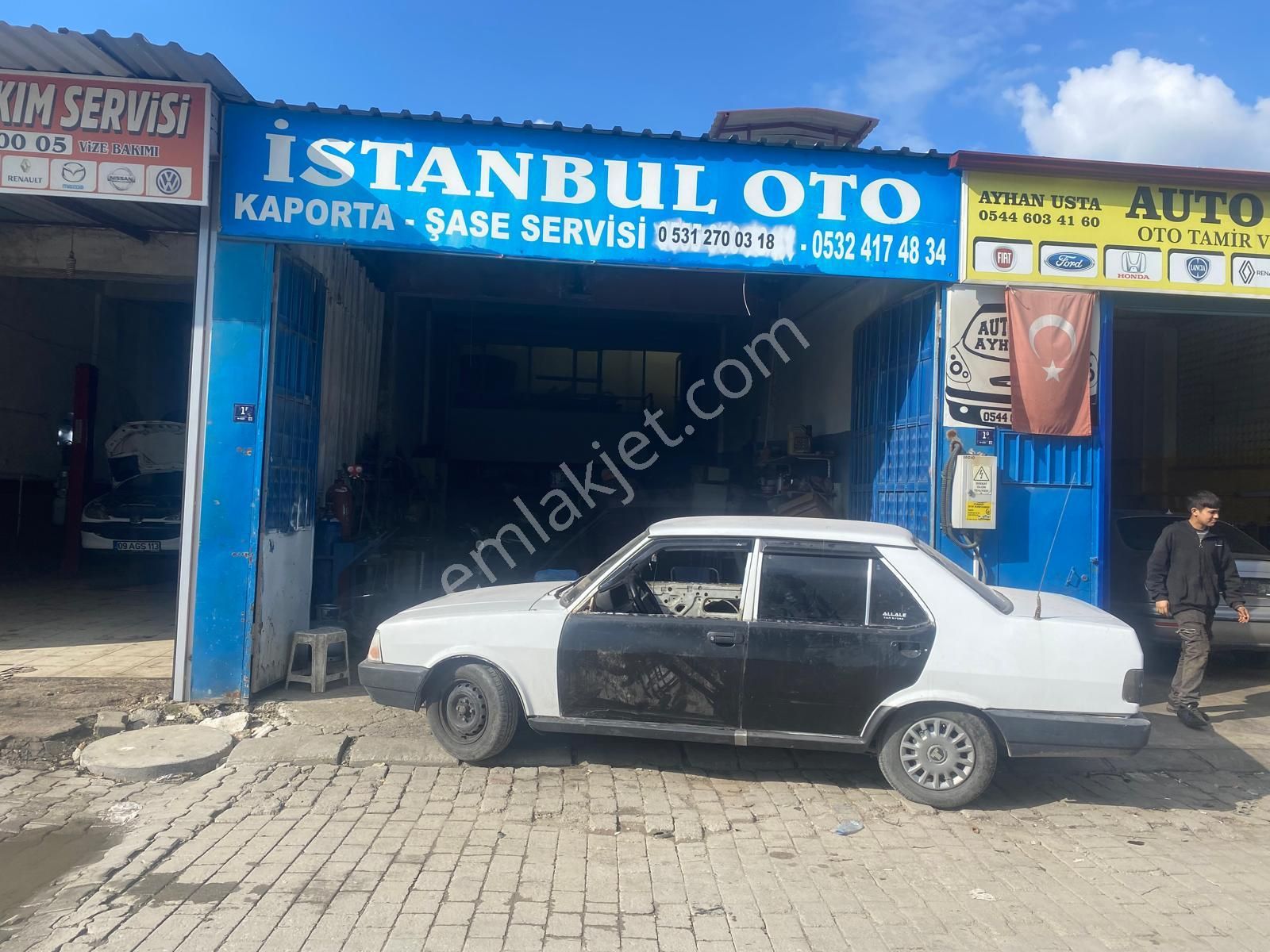 Söke Cumhuriyet Satılık Dükkan & Mağaza Söke Üst Sanayi Sitesinde Bodrum Yoluna Cepheli Satılık Dükkan