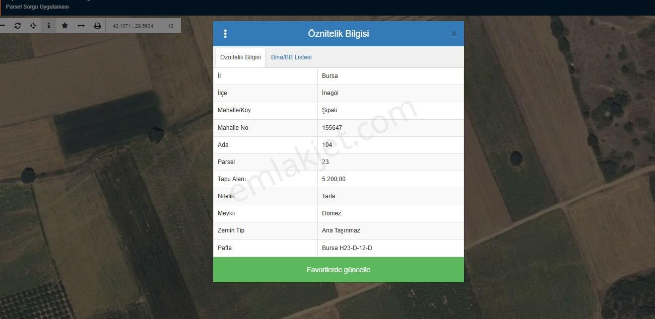 Aydınlık Emlaktan Bursa İnegöl Şipali'de Satılık 5.200 Metre Kare Tarla - Görsel 7