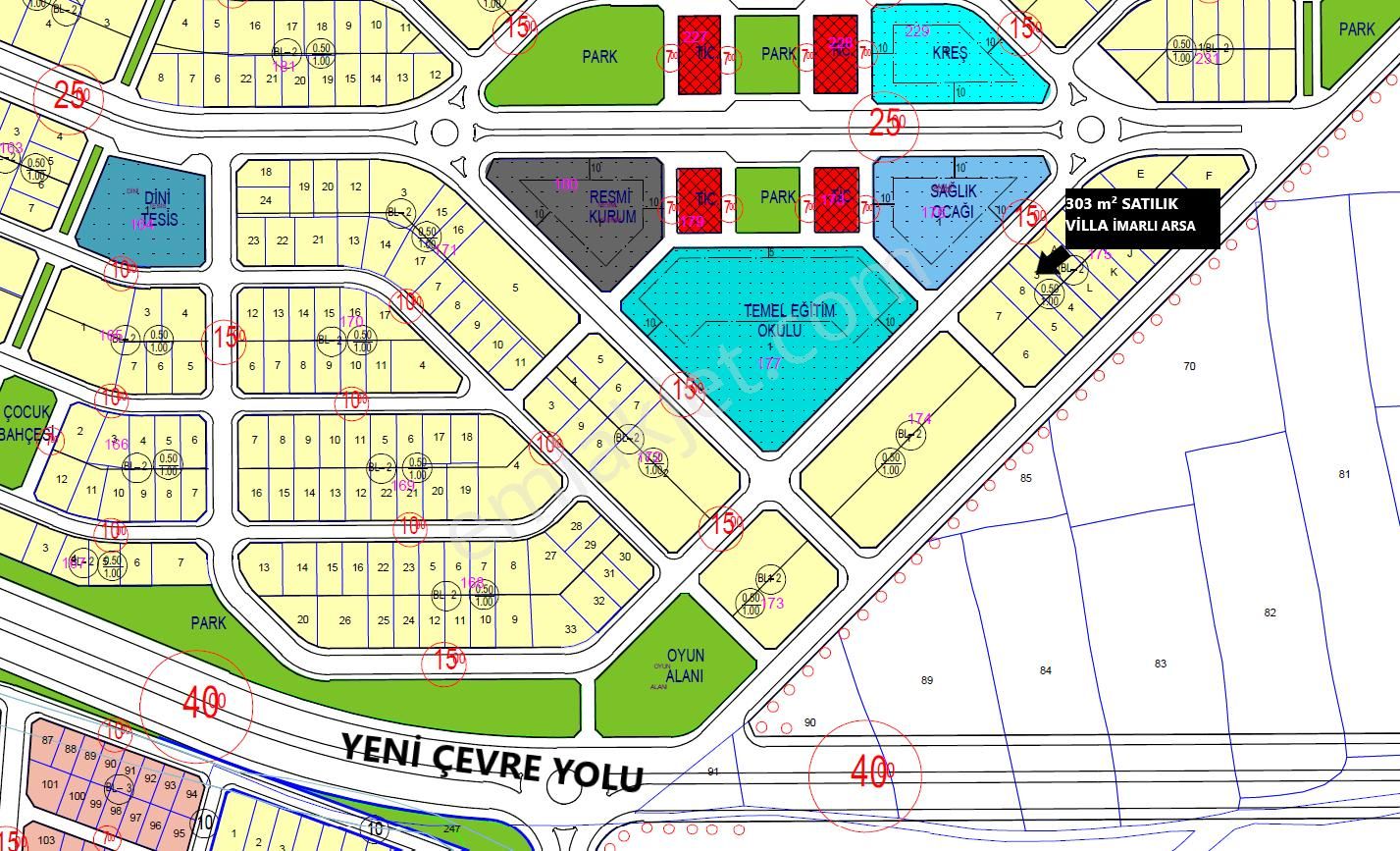 Aydınlık Emlaktan Bursa İnegöl Akhisarda Satılık 303 Metre Kare Arsa - Görsel 5