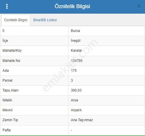 Aydınlık Emlaktan Bursa İnegöl Akhisarda Satılık 303 Metre Kare Arsa - Görsel 3