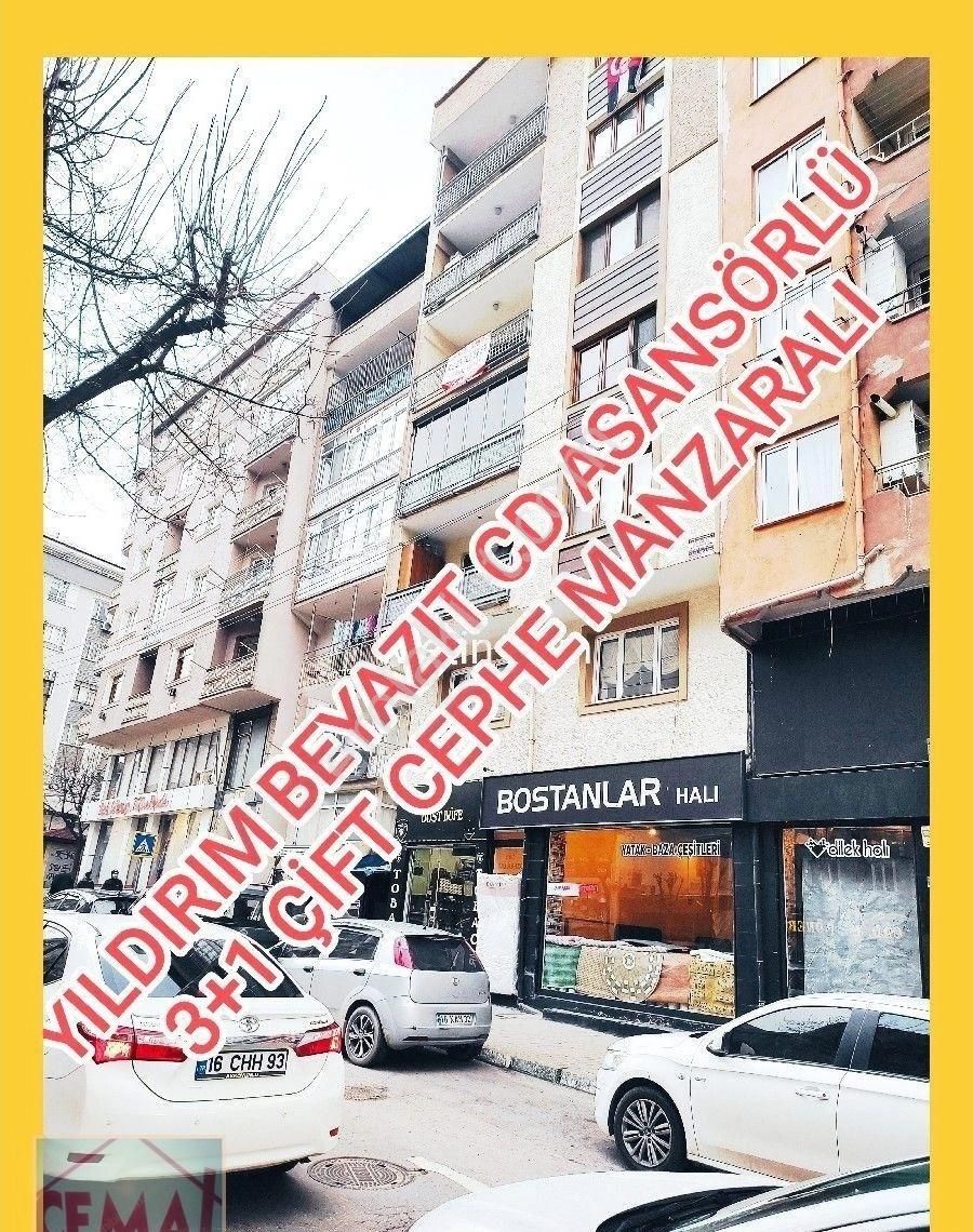 Yıldırım Hacıseyfettin Kiralık Daire Cemal Emlak Bursa Yıldırım Beyazıt Cd Asansörlü 3+1 Ferah Kombili Manzaralıeşyalı Eşyasiz Kiralık