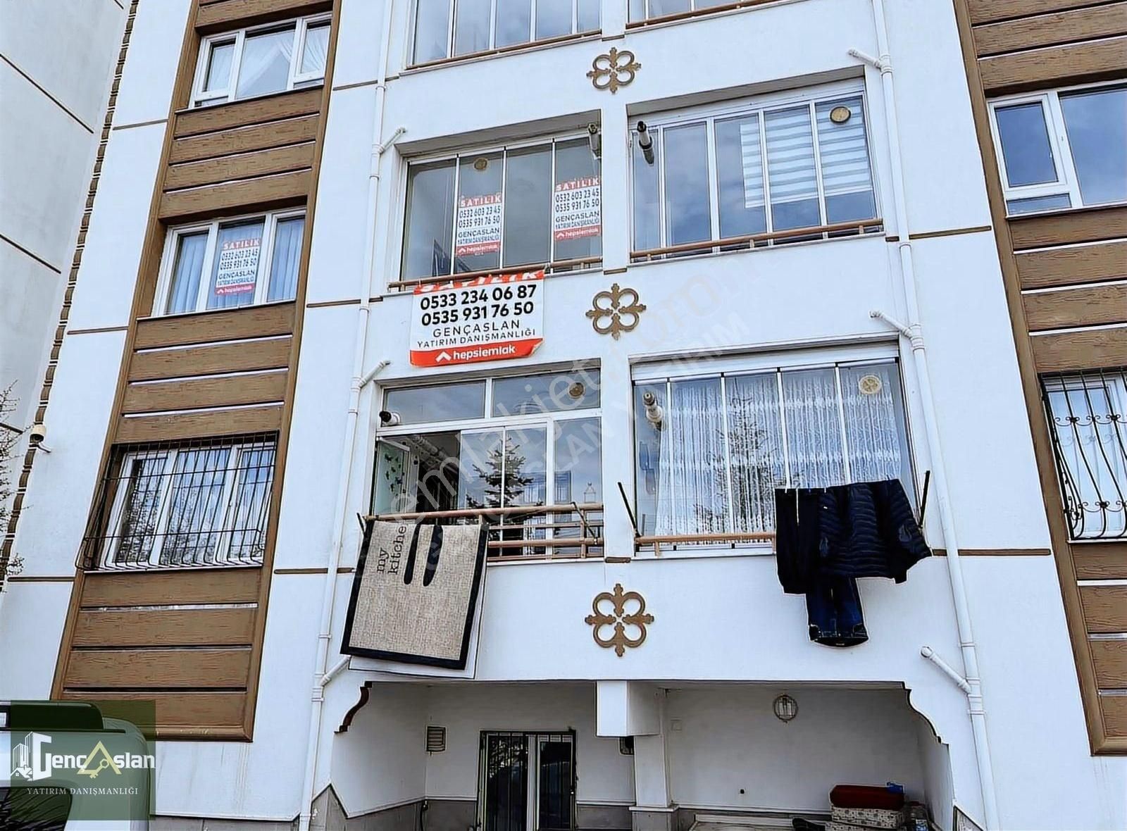 Mamak General Zeki Doğan Satılık Daire Gençaslan'dan General Zeki D. Mh. 2. Kat 3+1 Yapılı 100 M2