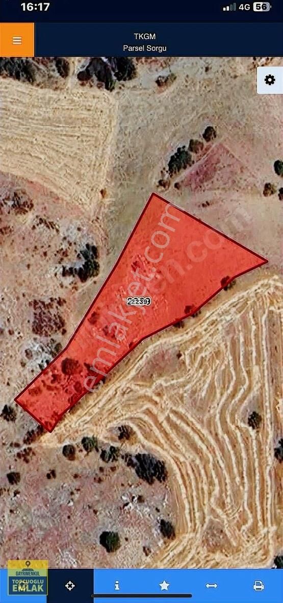 Burdur Yeşilova Bedirli Köyünde.2400.metrekare Yatırımlık Arazi - Görsel 2
