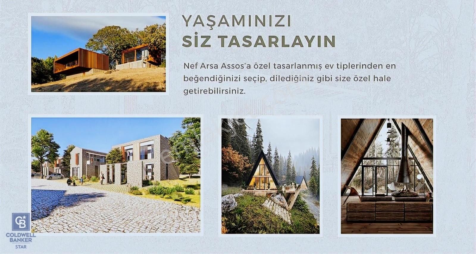 Nef Assos Eko Turizm İmarlı Özel Konumlu Satılık Parsel