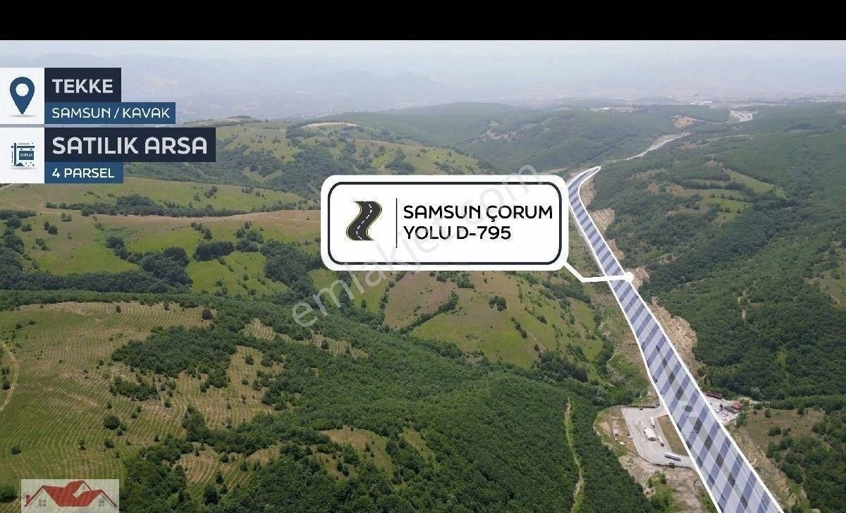 Samsun Kavak Tekke De Bölgenin En Büyük Arazisi 168.925.95 M2 - Görsel 33