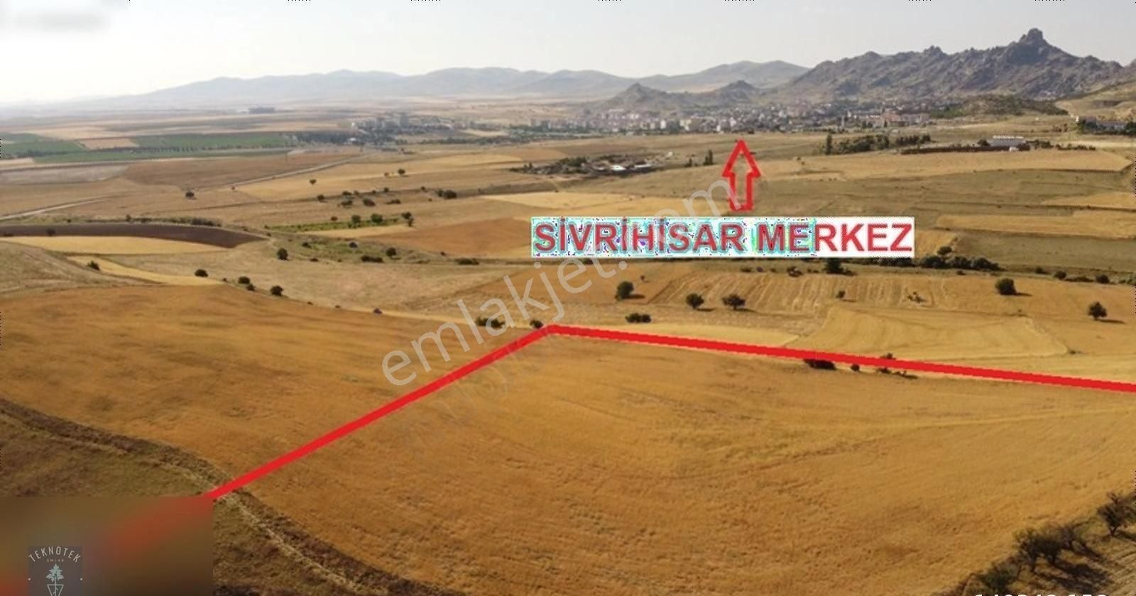 Sivrihisar Hızırbey Satılık Tarla Sivrihisar Merkezin Dibinde 20.000 M2 Tarla!