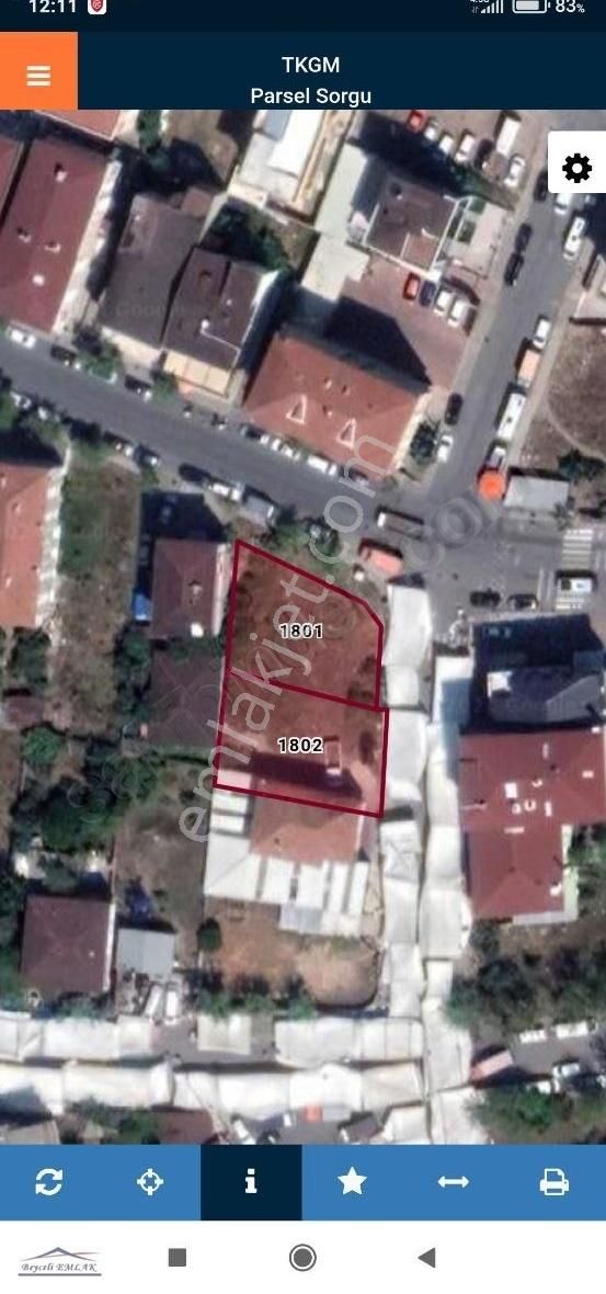 Ataşehir Ferhatpaşa Satılık Ticari İmarlı Yeditepe Caddesi Üzerinde Köşe Başı Kupon Arsa 780 Metre