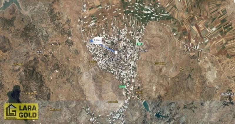 Burdur Çavdır Söğütte Tek Tapu Kurulu Düzen, Sera - Ev- Ağaç - Görsel 7
