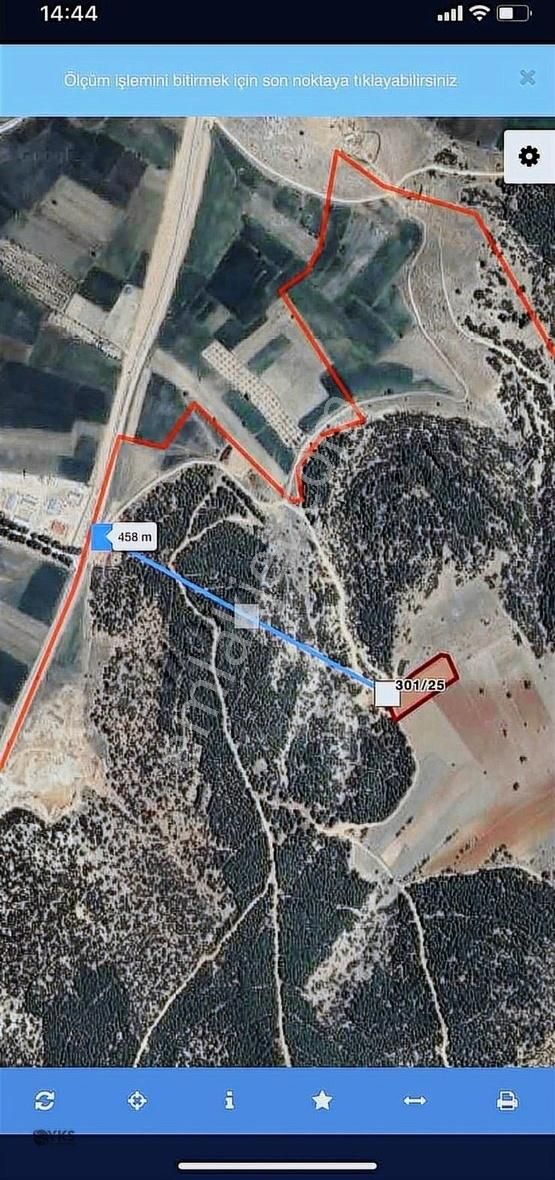 Korkuteli Aşağı Bozova Da Satılık 2 Adet Yatırımlık Parsel - Görsel 7