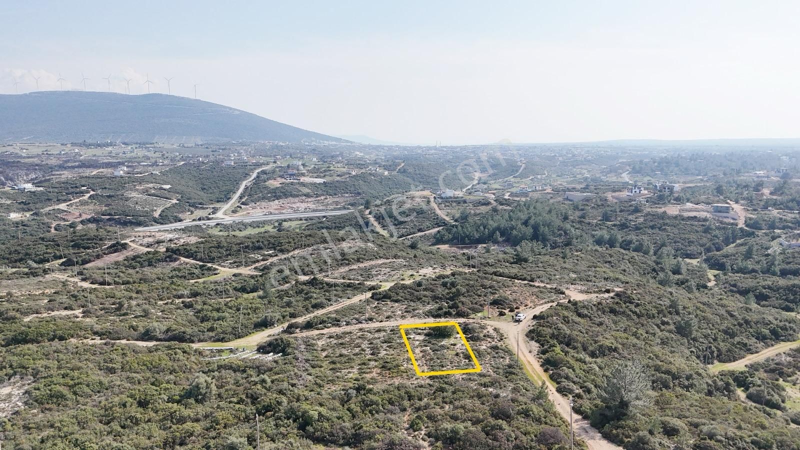 Didim Ak Yeniköy Satılık Konut İmarlı Didim Akyeniköy Seyrantepe'de Panoramik Manzaralı 642 M² Villa İmarlı Arsa!