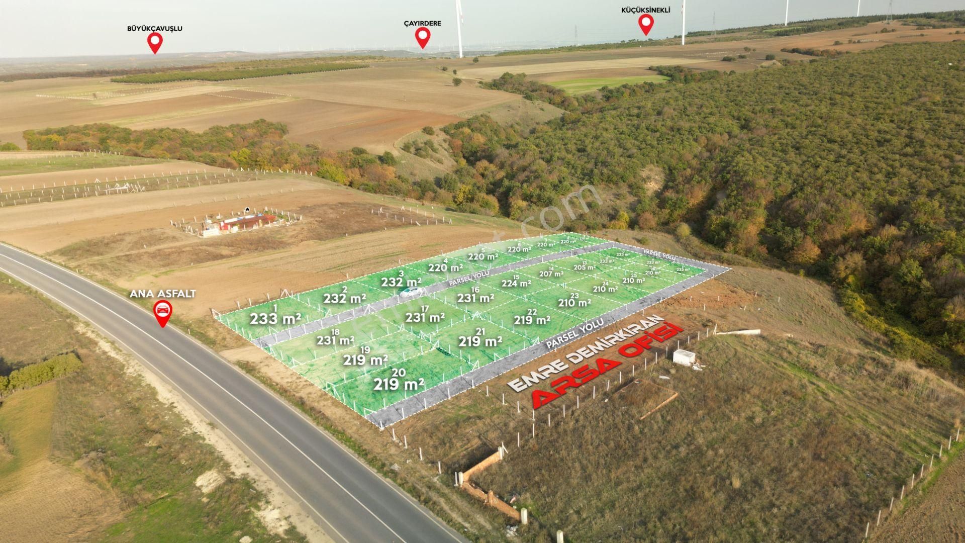 Silivri Değirmenköy'de Ana Asfalta Cephe 220 M² Satılık Tarla - Görsel 2