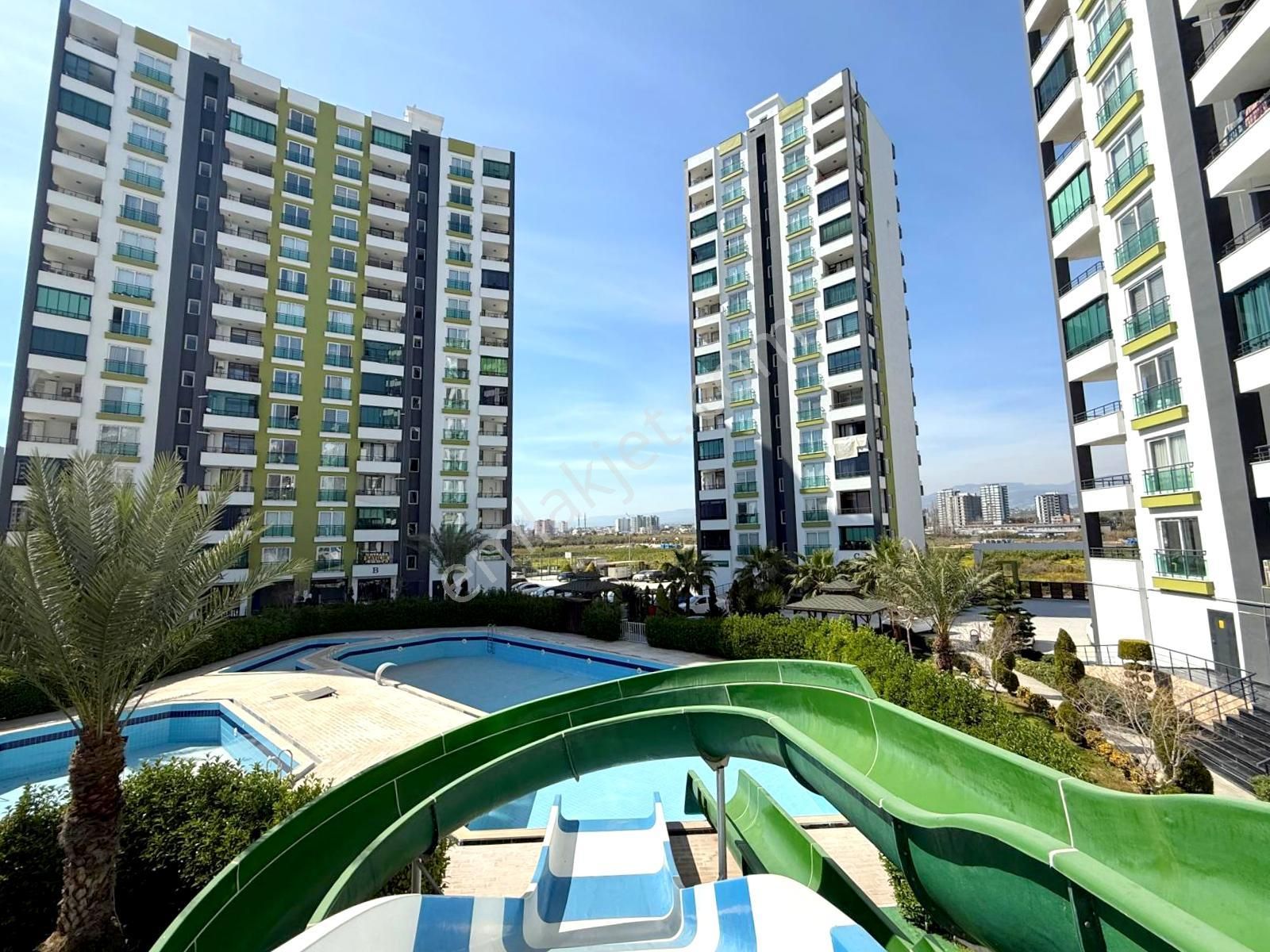 Mezitli Deniz Satılık Daire Remax Toros'tan Tece Green Aqua'da Full Eşyalı 3+1