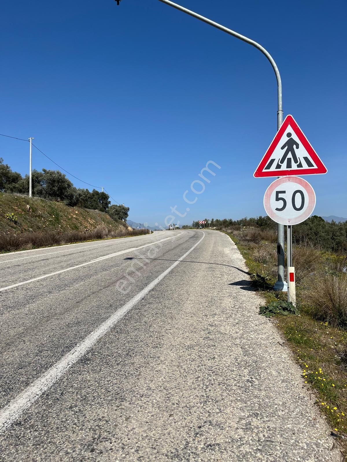 Yenice Karacasu Yol Üzerinde Çamköy Mevki Asfalta Sıfır Tarla - Görsel 5