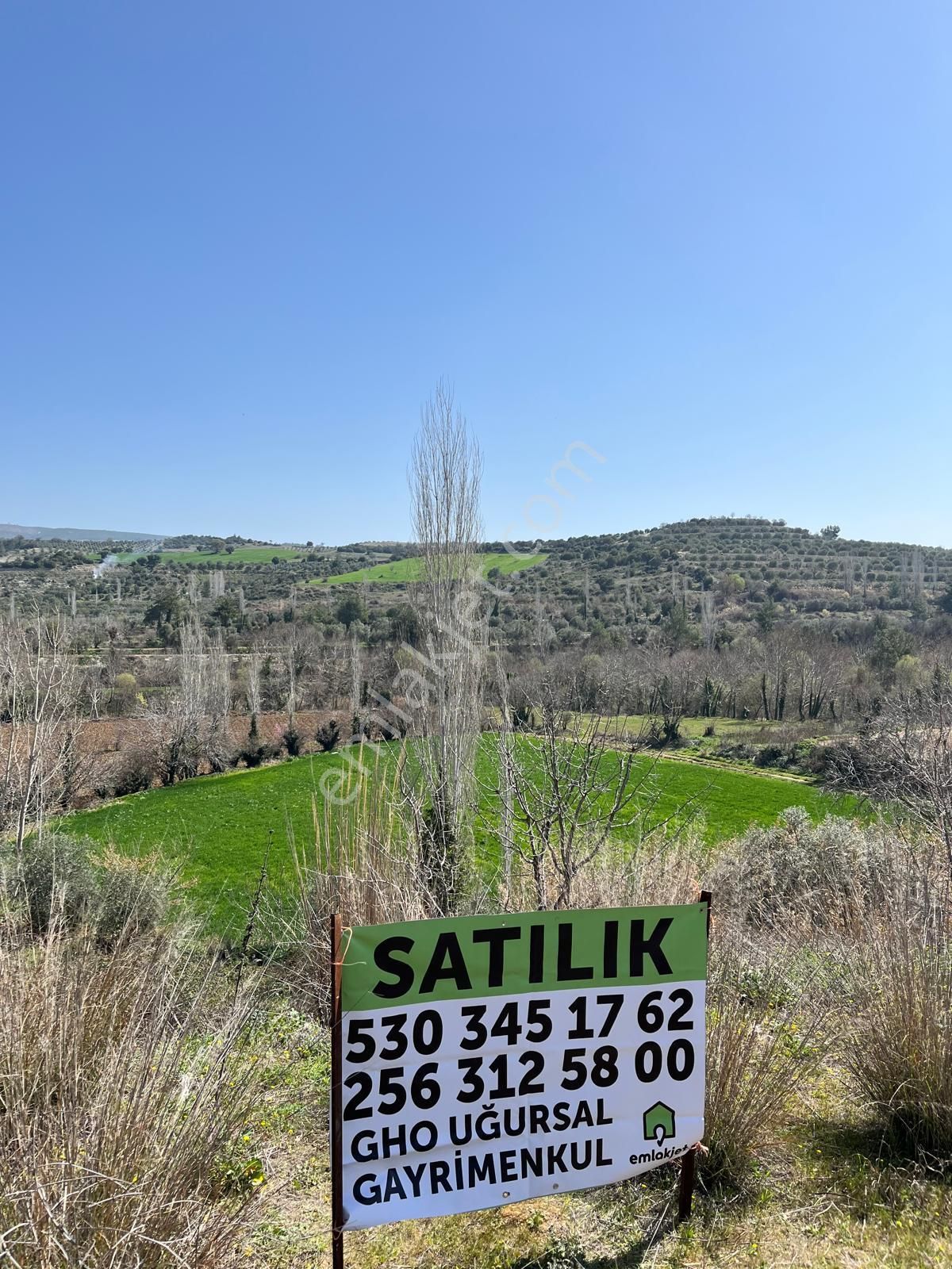 Yenice Karacasu Yol Üzerinde Çamköy Mevki Asfalta Sıfır Tarla - Görsel 2