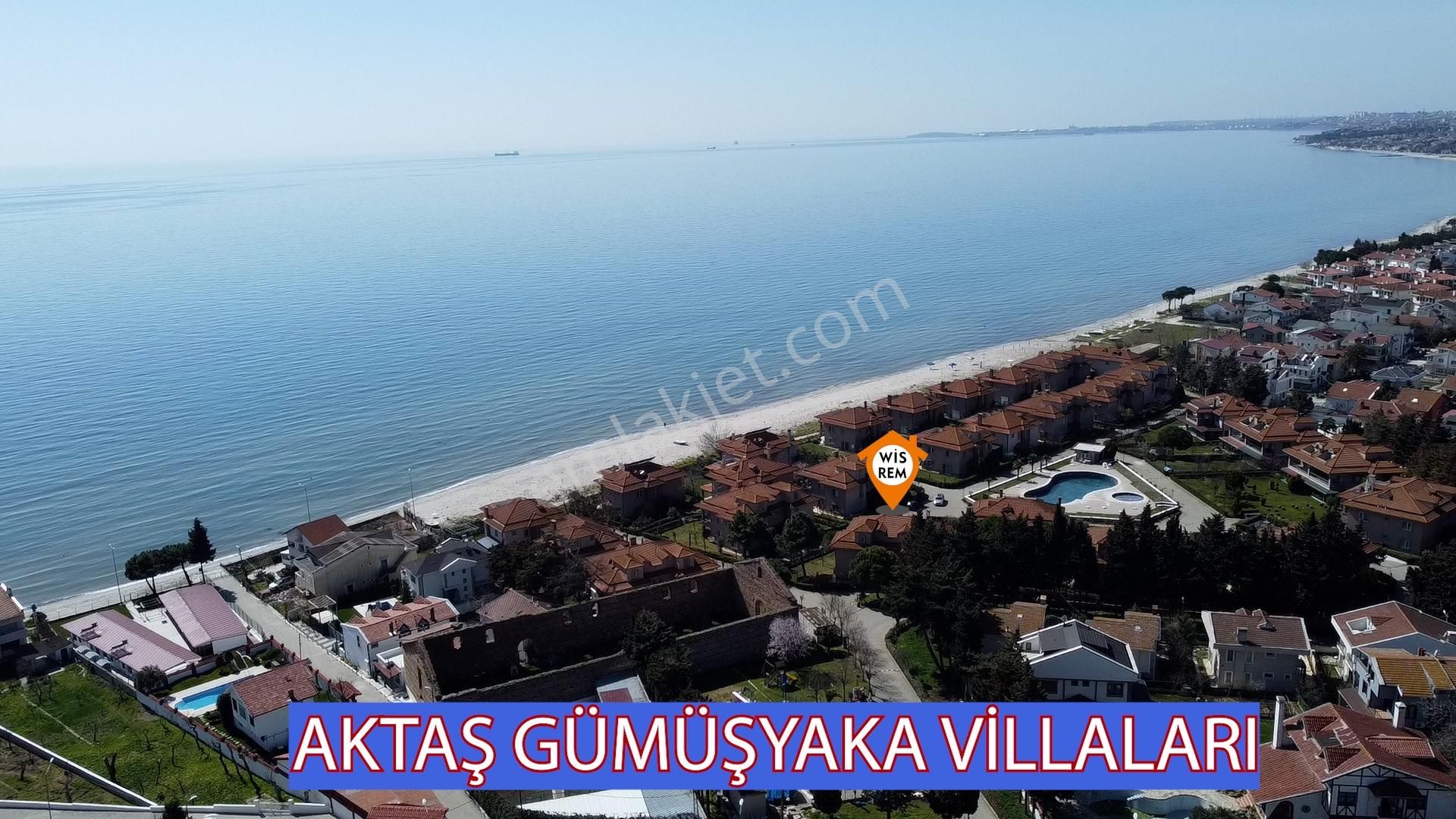 Silivri Çanta Balaban Satılık Villa Wisremden Gümüşyakada Denize Sıfır,havuzlu,kapalı Garajlı Villa