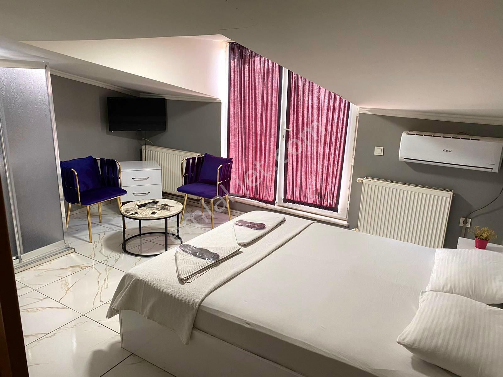 İstanbul Fatih Jakuzili Günlük Kiralık Daire Fatih Aksaray Yenikapı'da Lüks Teraslı Deniz Manzaralı Günlük Kiralık Suit Daireler 7/24