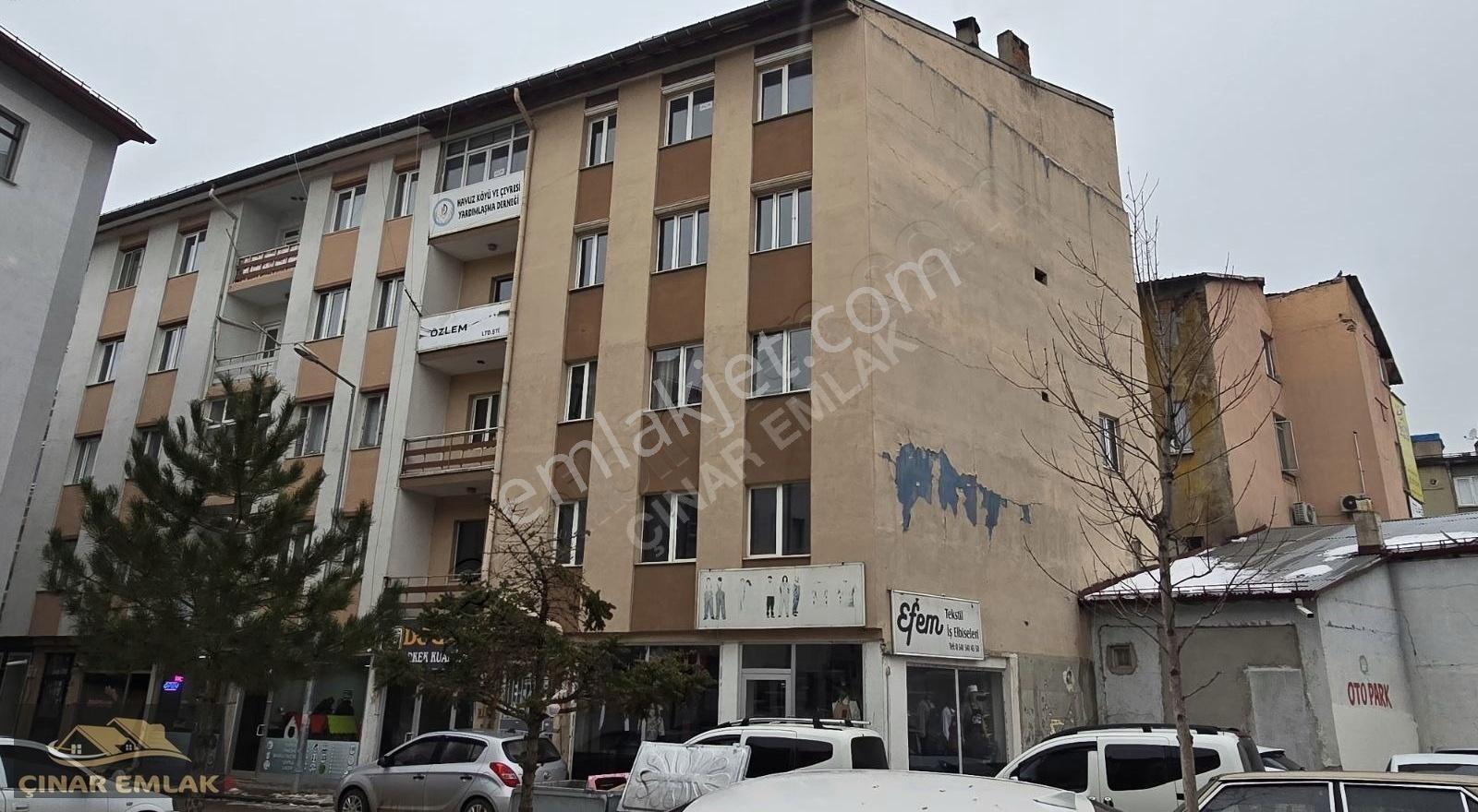 Sivas Merkez Paşabey Satılık Ofis Çınar Emlak'tan Paşabeyde Satılık 3+1 Masrafsız Ofis