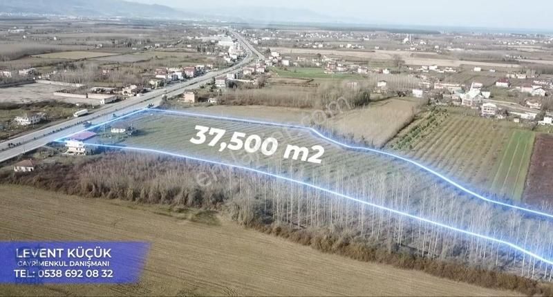 Çarşamba Eğercili Satılık Tarla Cb/park Samsun-ordu Karayoluna 150metre Cephe Satılık