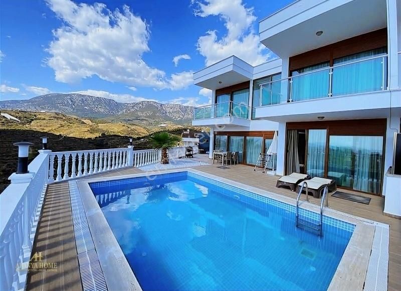 Alanya Kargıcak Satılık Villa Kargıcak Müstakil Havuzlu Villa 3+1