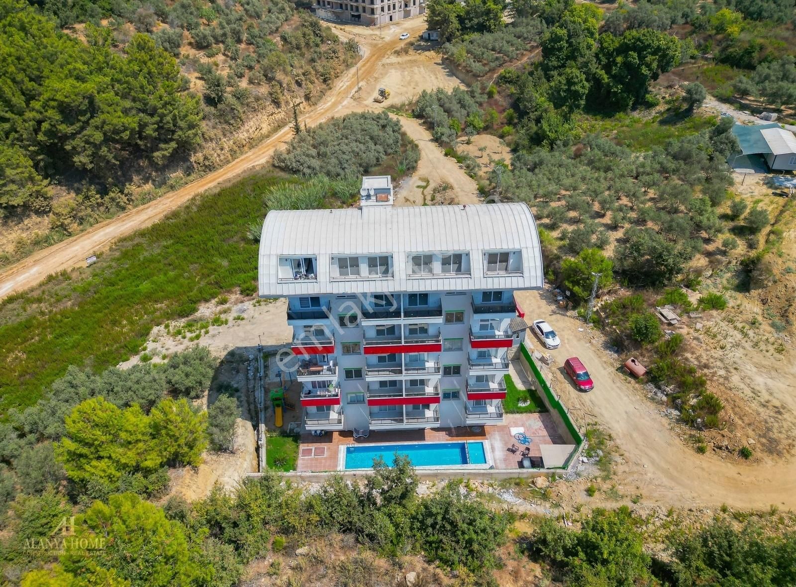 Alanya Avsallar Hazır Eşyalı 1+1 Yatırımlık Sıfır Daire - Görsel 10