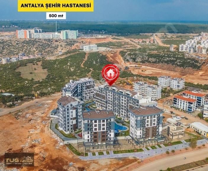 Kepez Çankaya Satılık Daire Çankaya Mah. Lüks Site De 1+1 Manzaralı Daire