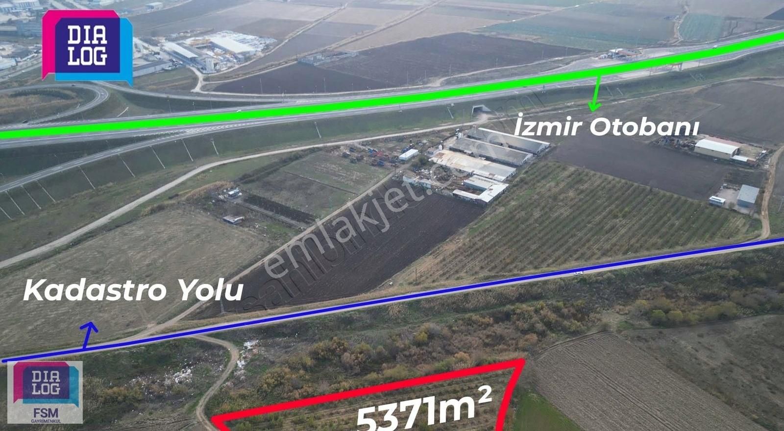 Karacabey Canbalı Satılık Tarla Karacabey Canbalıda Otoban Yanı Satılık Tarla