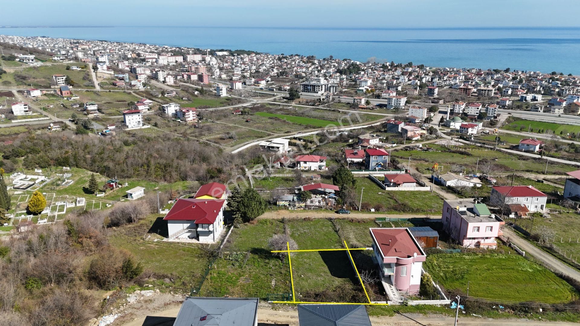 Atakum Çakırlar Yalı Satılık Villa İmarlı Deniz Manzaralı Satılık Villa Parseli