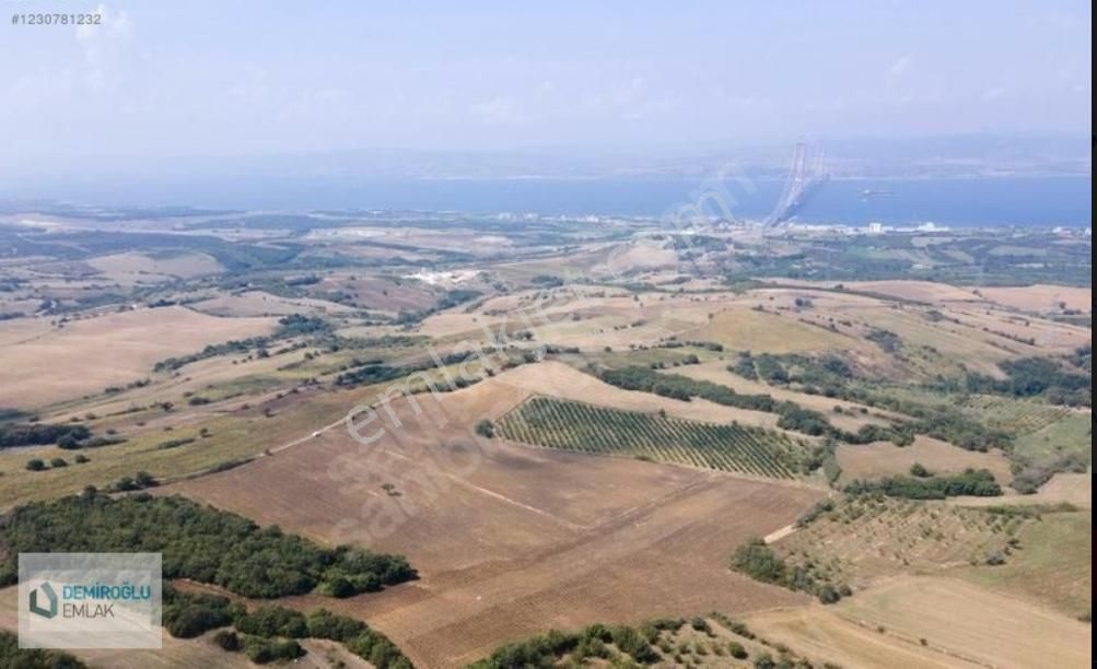 Lapseki Gazi Süleyman Paşa Satılık Arazi Lapseki'de Boğaz Manzaralı Eşsiz Arazi! Yatırım Fırsatı!