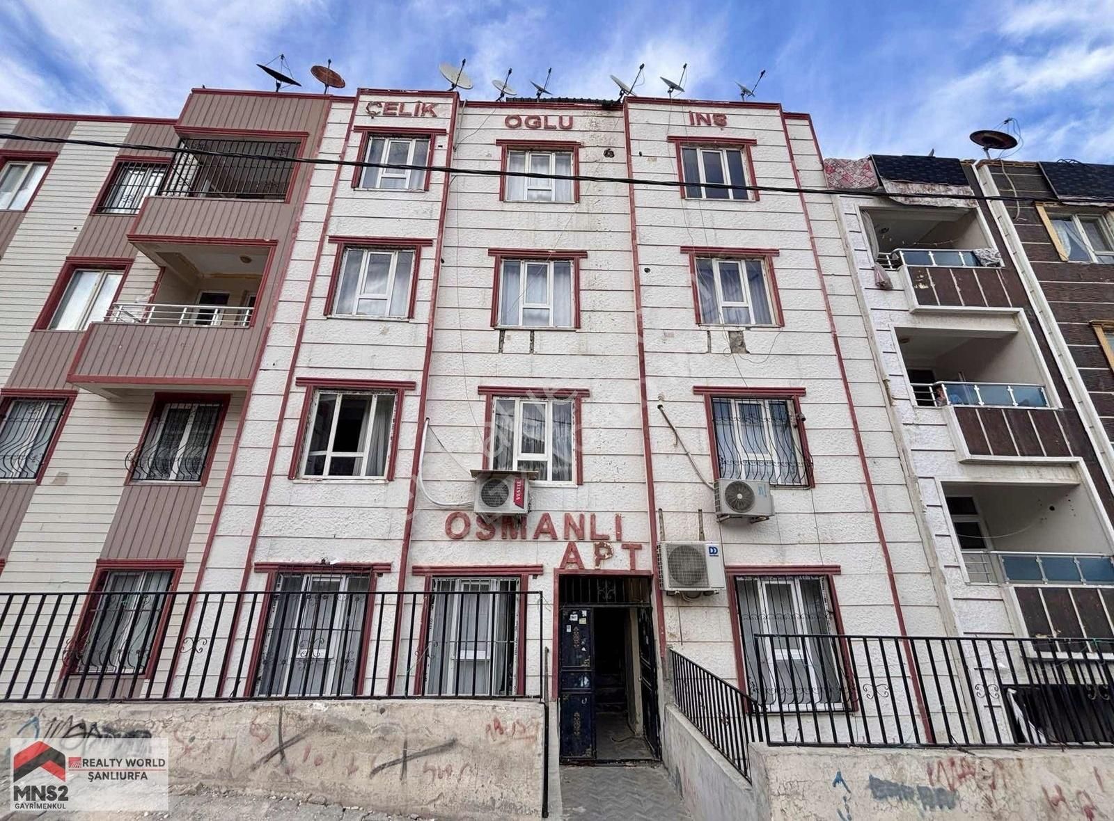 Eyyübiye 15 Temmuz Satılık Daire Realty World Mns2 İlhan Ünaydan Direklide 3 Oda Fırsat Daire