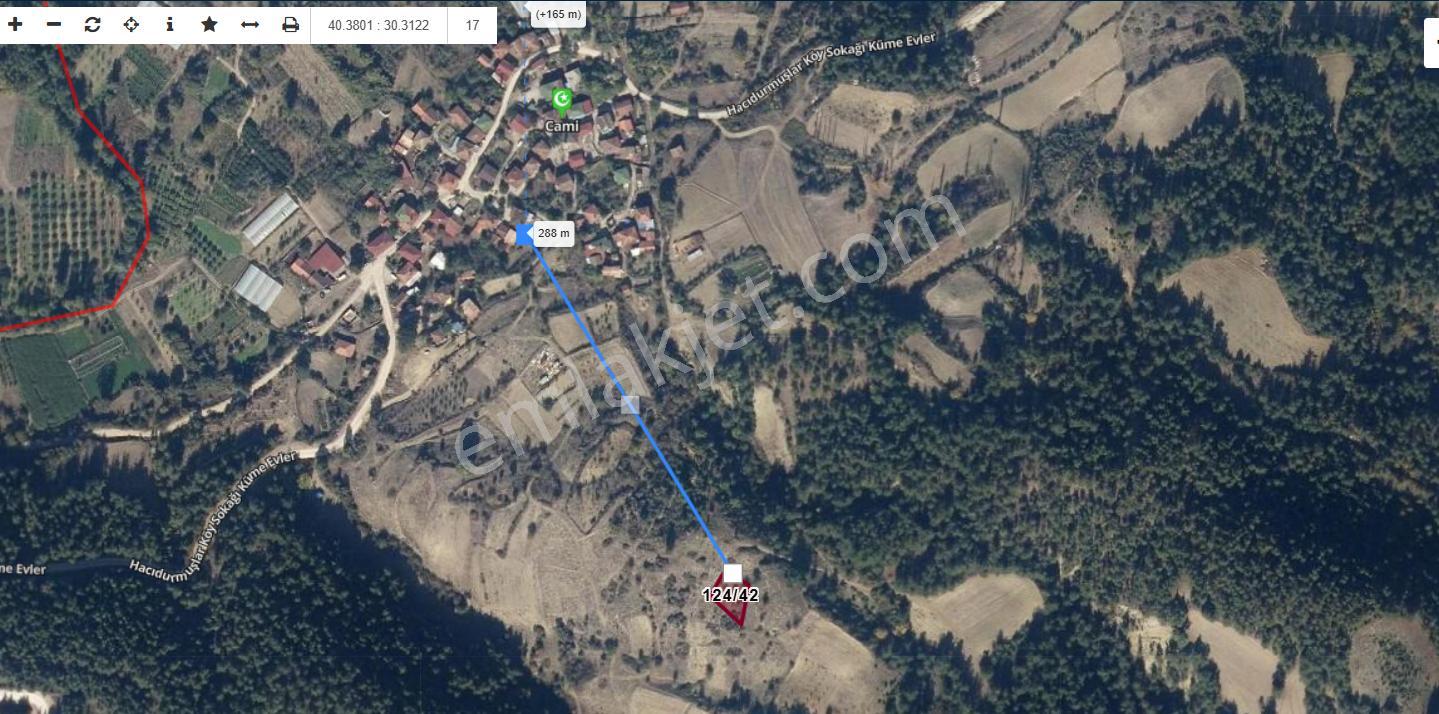 Bilecik Gölpazarı Köprüçek Köyünde 569 Metre Arsa. - Görsel 3