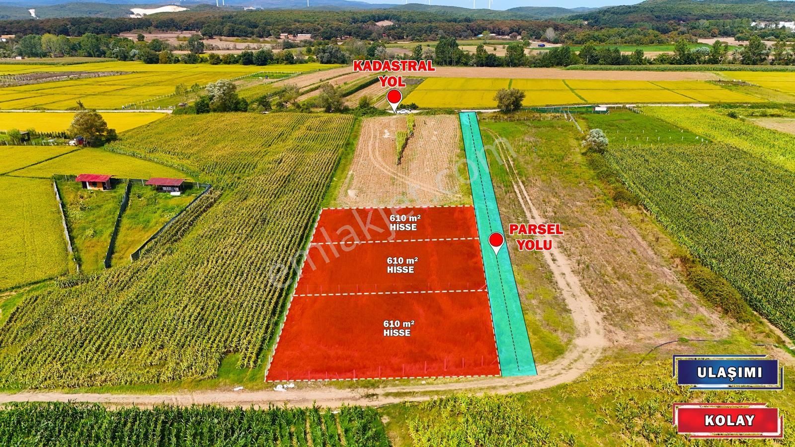 Çatalca Karacaköy'de 1adet 610metre Çaplı Muvafakatnameli - Görsel 2