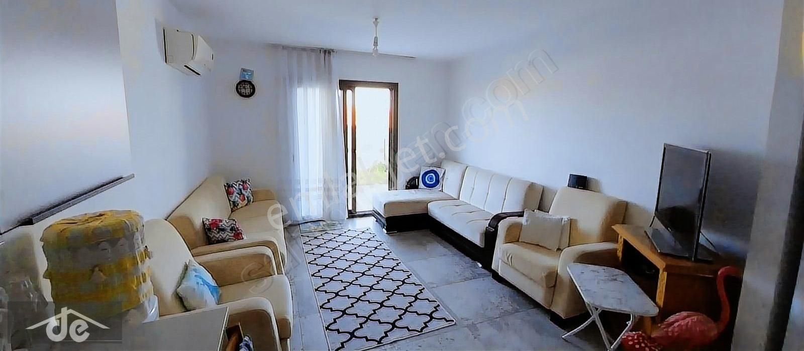 Datça İskele Kiralık Daire Datça Merkeze Girişte Sürekli Kiralık Bahçeli 1+1 Eşyalı Daire