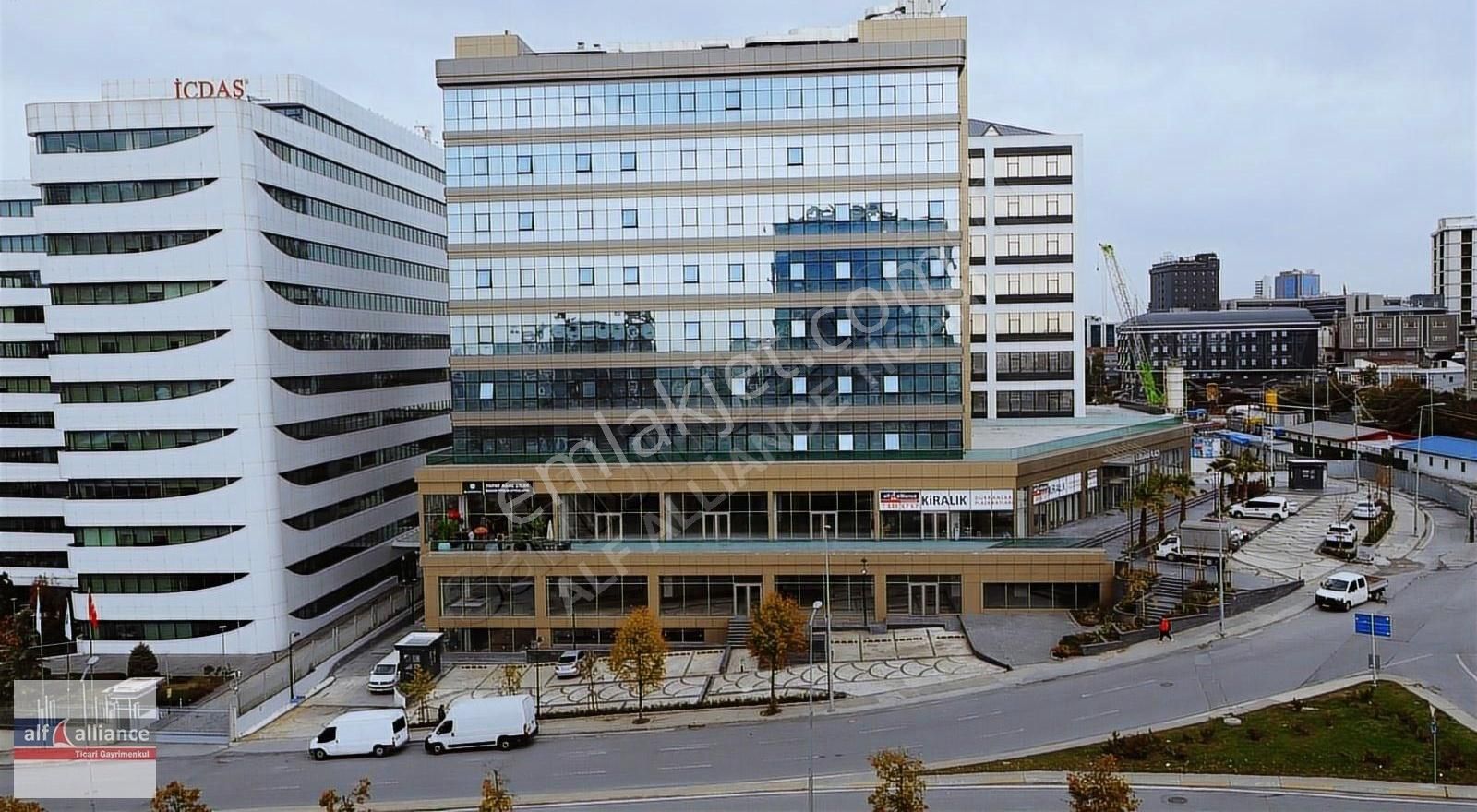 Bağcılar Mahmutbey Kiralık Ofis İstoç Karşısı Karahan Plaza 290m2 A Sınıfı Kiralık Plaza Katları