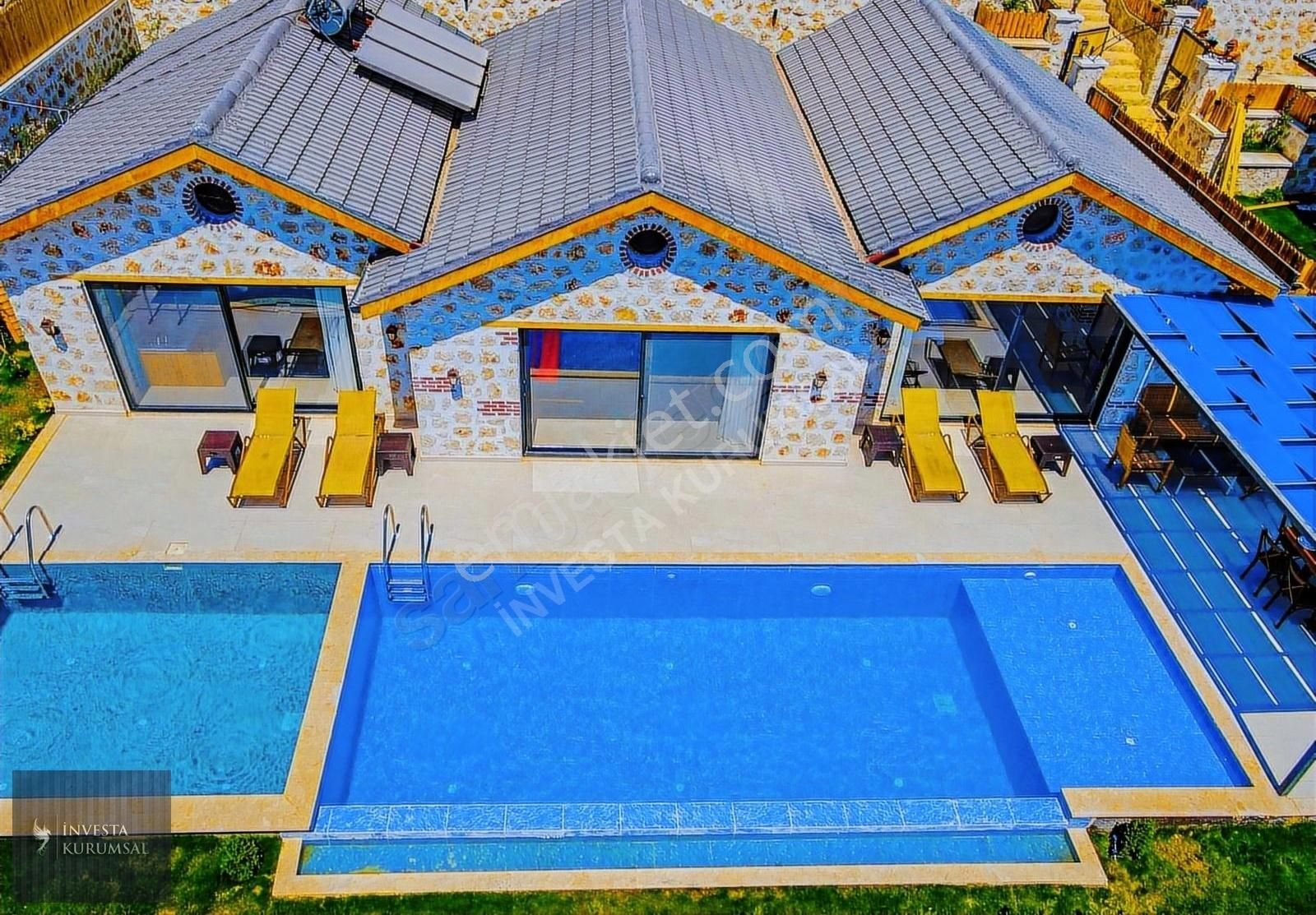 Kaş Çayköy Satılık Villa İnvesta'dan Antalya Kaş'ta Satılık 5 Adet Villa